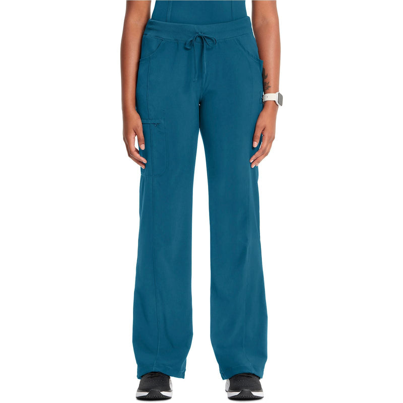 caribbean blue - Straight Leg Drawstring Pant