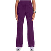 eggplant - Straight Leg Drawstring Pant