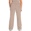 khaki - Straight Leg Drawstring Pant
