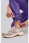 PRETTY N PURPLE - Women's Straight Leg Drawstring Scrub Pants – Petite (View 3)