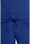 Galaxy Blue - Women's Straight Leg Drawstring Scrub Pants – Tall (View 2)