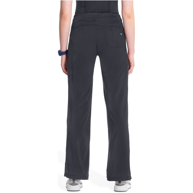 pewter - Straight Leg Drawstring Pant
