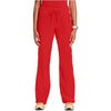 red - Straight Leg Drawstring Pant