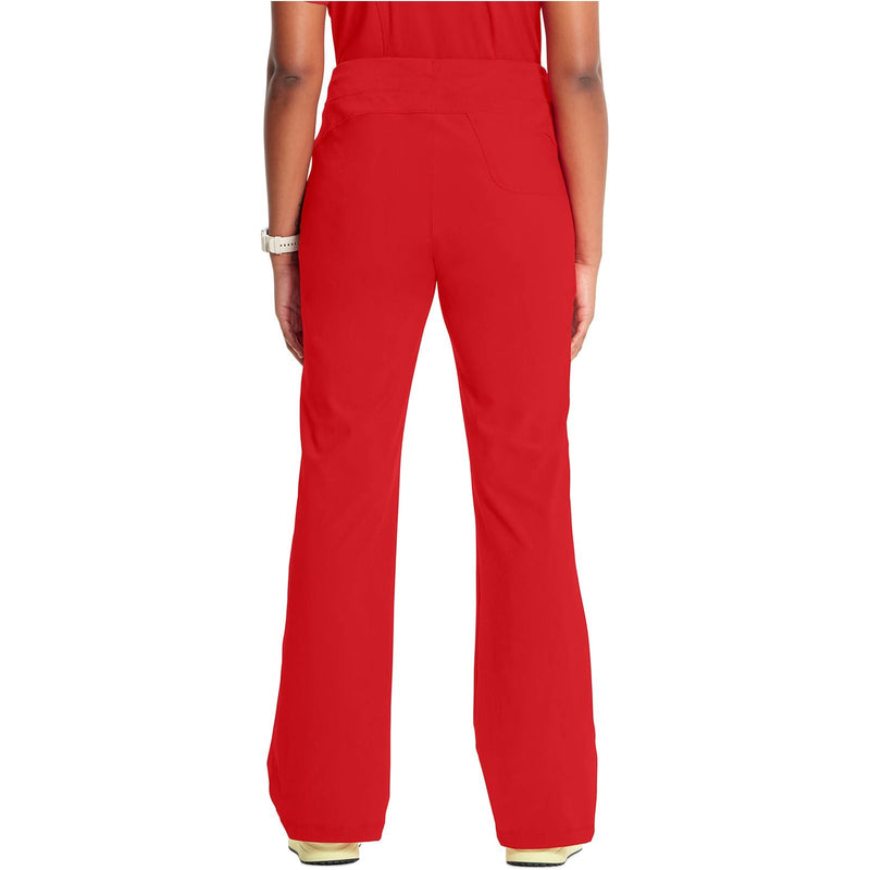 red - Straight Leg Drawstring Pant