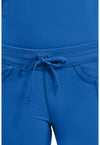 Royal - Women's Straight Leg Drawstring Scrub Pants – Tall (View 2)