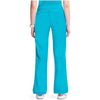 turquoise - Straight Leg Drawstring Pant