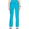 turquoise - Straight Leg Drawstring Pant
