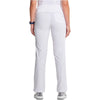 white - Straight Leg Drawstring Pant