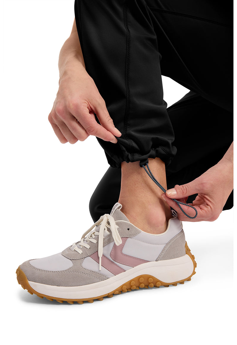 black - Straight Leg Drawstring Pant (View 3)