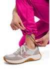 Carmine Pink - Women's Straight Leg Drawstring Scrub Pants – Regular (View 3)