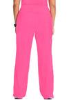 Carmine Pink - Cherokee IN Infinity Women Scrub Pants - Back View
