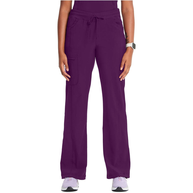 eggplant - Straight Leg Drawstring Pant
