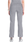 Grey - Cherokee IN Infinity Women Scrub Pants - Back View