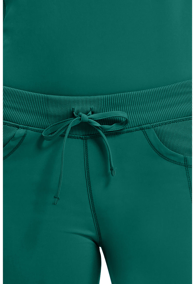 hunter green - Straight Leg Drawstring Pant (View 2)