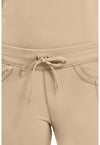 khaki - Straight Leg Drawstring Pant (View 2)