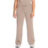 khaki - Straight Leg Drawstring Pant