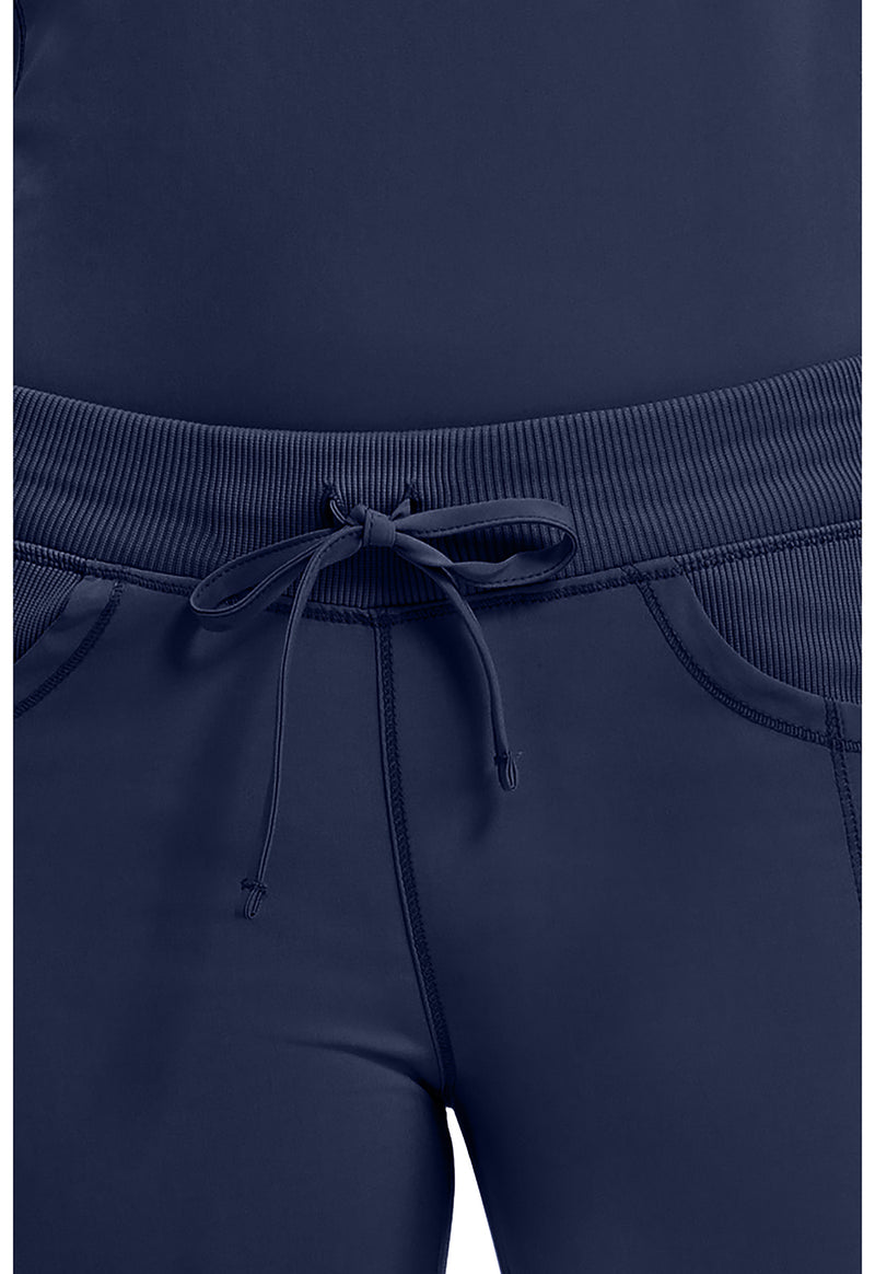 Navy - Women's Straight Leg Drawstring Scrub Pants – Regular (View 2)