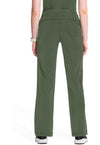 Olive - Cherokee IN Infinity Women Scrub Pants - Back View