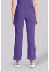 PRETTY N PURPLE - Cherokee IN Infinity Women Scrub Pants - Back View