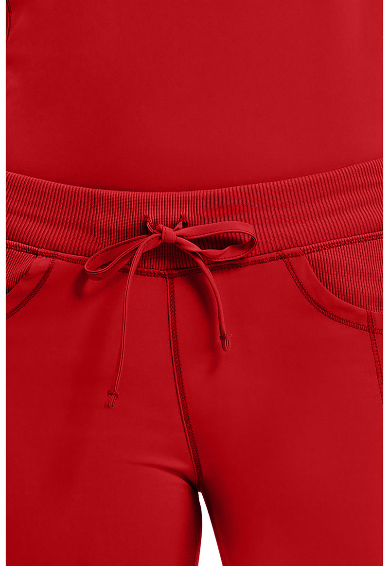 red - Straight Leg Drawstring Pant (View 2)