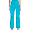 turquoise - Straight Leg Drawstring Pant