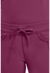 wine - Straight Leg Drawstring Pant (View 2)
