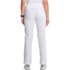 white - Straight Leg Drawstring Pant