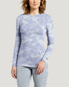 Classic Stripe - White Cross Women's Underscrubs - Front View