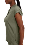 Olive - Women's Journey Scrub Top (View 2)