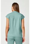 Rainwater - Healing Hands Purple Label Women Scrub Top - Back View