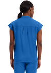Royal - Healing Hands Purple Label Women Scrub Top - Back View
