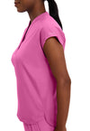 Shocking Pink - Women's Journey Scrub Top (View 2)