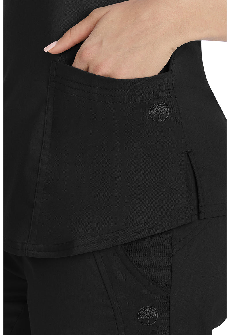 BLACK - Women's Jane Scrub Top (View 2)