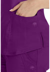 Eggplant - Women's Jane Scrub Top (View 2)