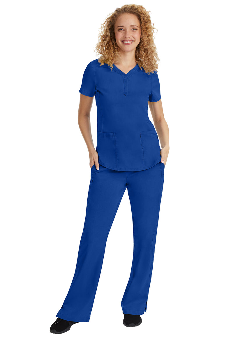 Galaxy Blue - Women's Jane Scrub Top (View 3)