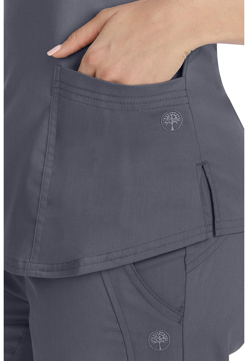 Pewter - Women's Jane Scrub Top (View 2)