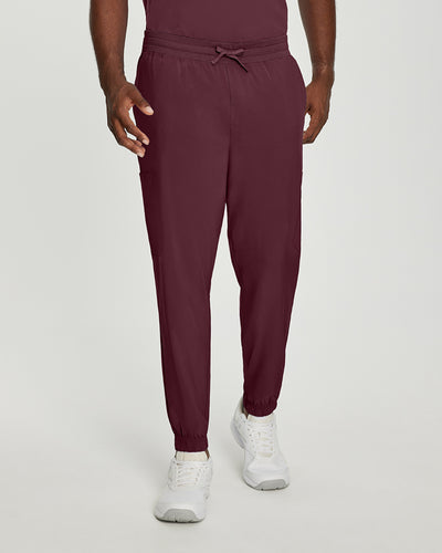 White Cross Fit Men's 6 Pocket Jogger Scrub Pant for Nursing