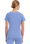 CEIL - Healing Hands Purple Label Women Scrub Top - Back View