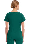 Hunter - Healing Hands Purple Label Women Scrub Top - Back View