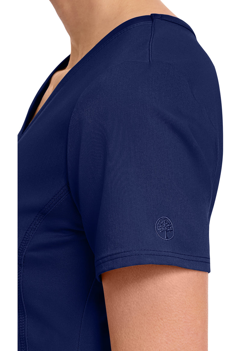 Navy - Women's Juliet Scrub Top (View 3)