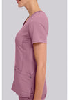 Powder Puff Pink - Women's Juliet Scrub Top (View 3)