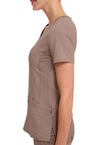 Santa Fe Tan - Women's Juliet Scrub Top (View 3)