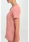 Velvet Peach - Women's Juliet Scrub Top (View 3)