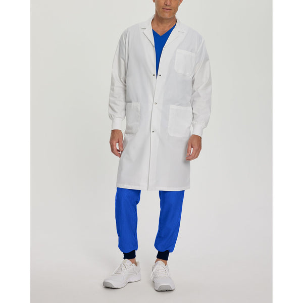 Unisex Lab Coat with Rib Cuff