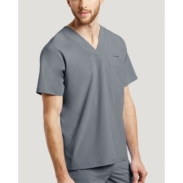 Men's V-Neck Scrub Top