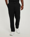Black - White Cross V-Tess Men's 7 Pocket Cargo Scrub Pants for Nursing