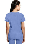 CEIL - Healing Hands 360 Women Scrub Top - Back View