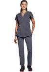 Pewter - Women's Sonia Scrub Top (View 3)