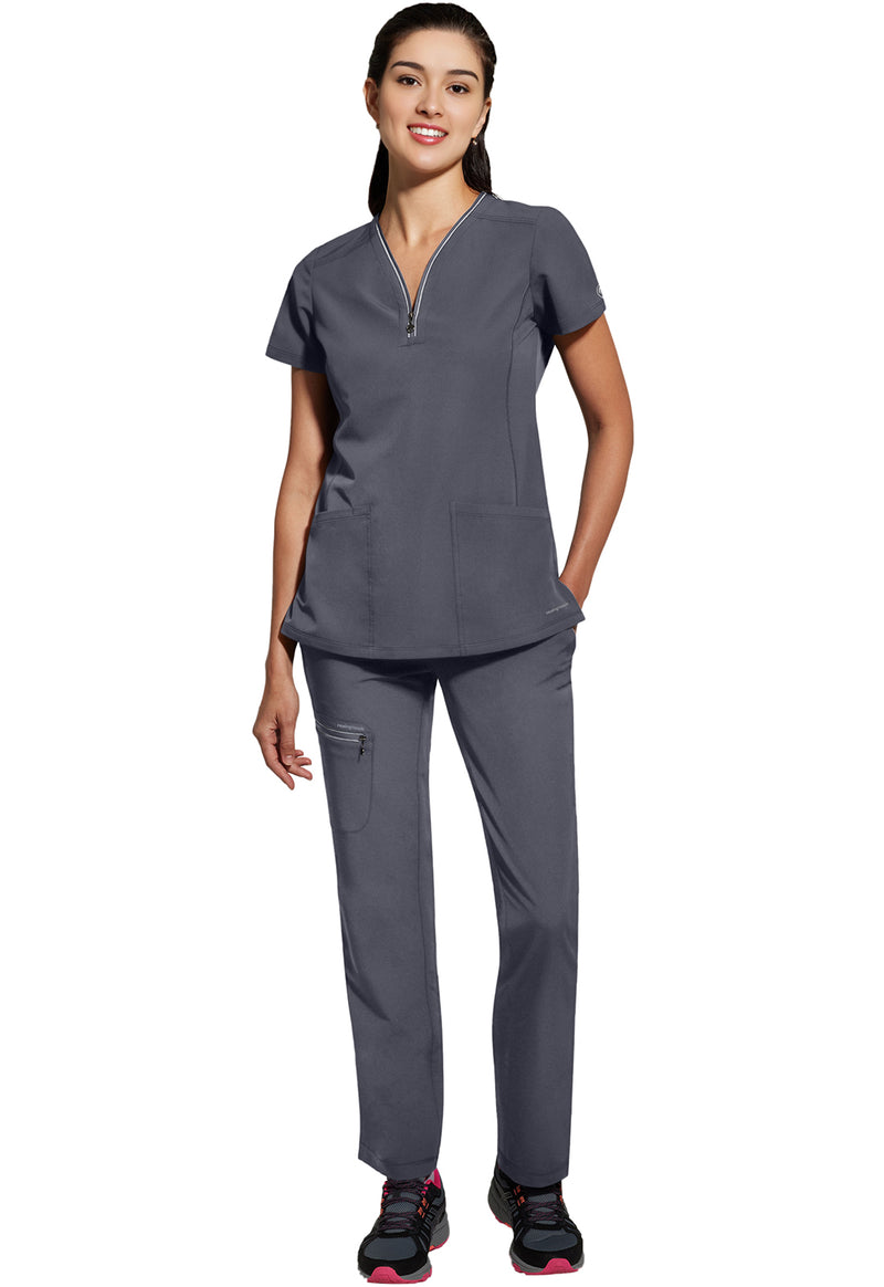 Pewter - Women's Sonia Scrub Top (View 3)