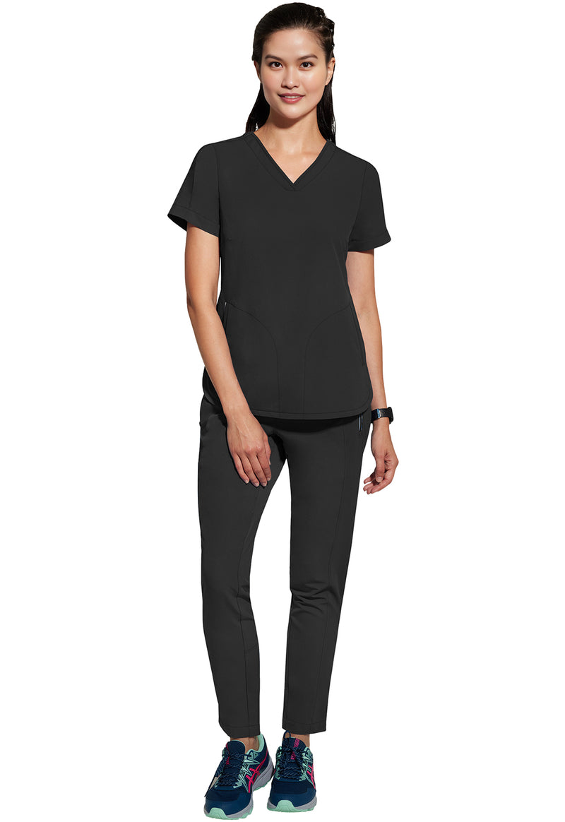 BLACK - Women's Skyler Scrub Top (View 3)
